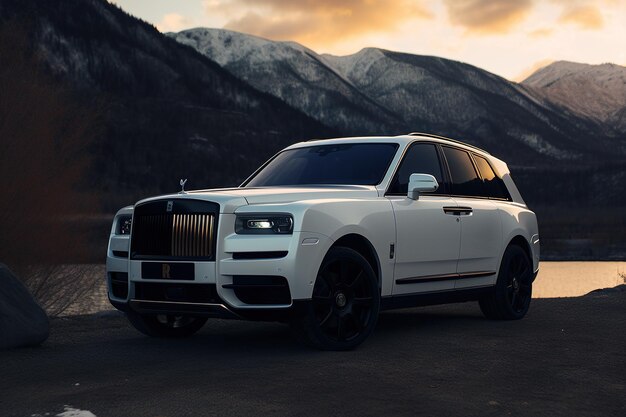 RollsRoyce Cullinan Sports car Supercar Sportcar Sleek sport car Performance cars luxury car automobile Vehicle automotive AI