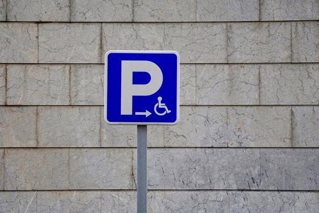 rolstoel verkeerssignaal op straat