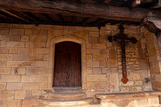 Romaanse kerk van san millan in campoo de ebro