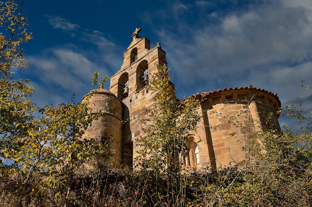 Romaanse kerk van Santa Maria de Quintanilla de Rucandio.