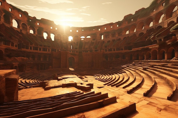 Photo an roman colosseum mysteries