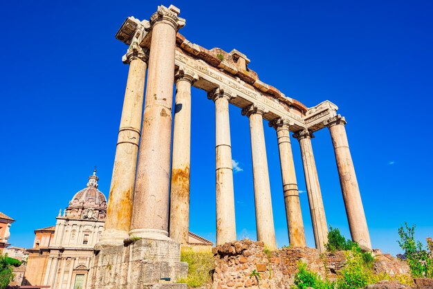 Roman Forum Ancient beautiful incredible Rome where every place is filled with history