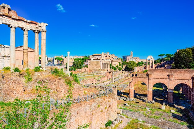 Foto forum romano antica roma bellissima e incredibile