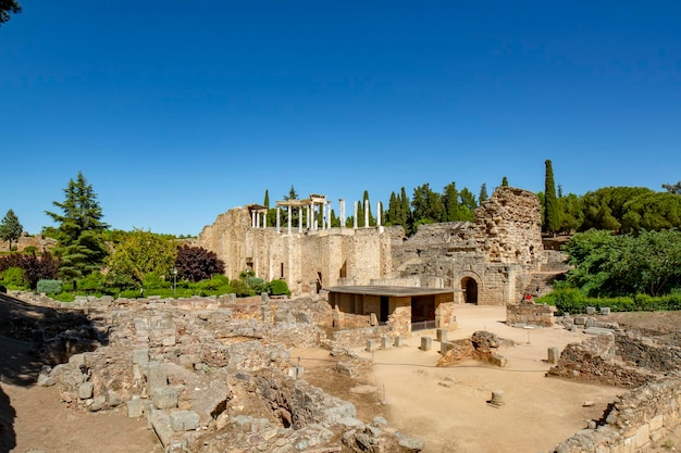 Roman ruins in Merida Spain