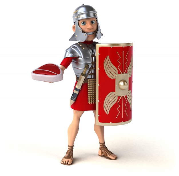 Photo roman soldier animation