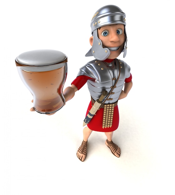 Roman soldier animation