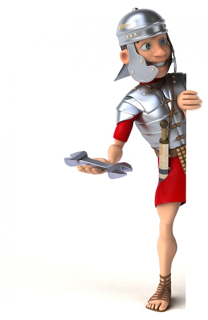 Roman soldier animation