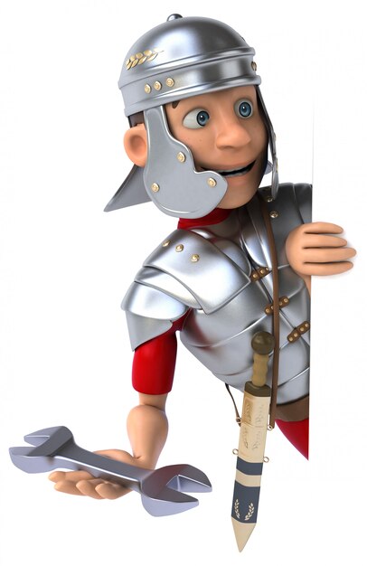 Photo roman soldier animation