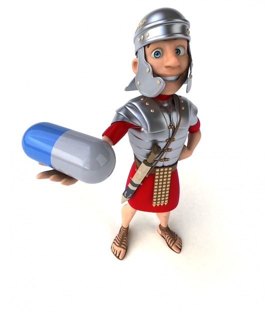 Roman soldier animation