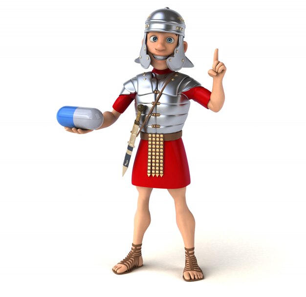 Roman soldier animation