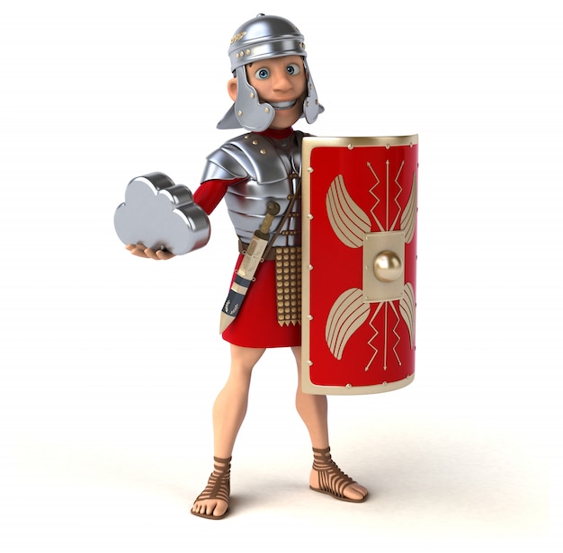 Photo roman soldier