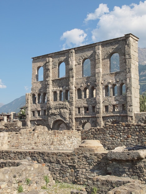 Roman Theatre Aosta