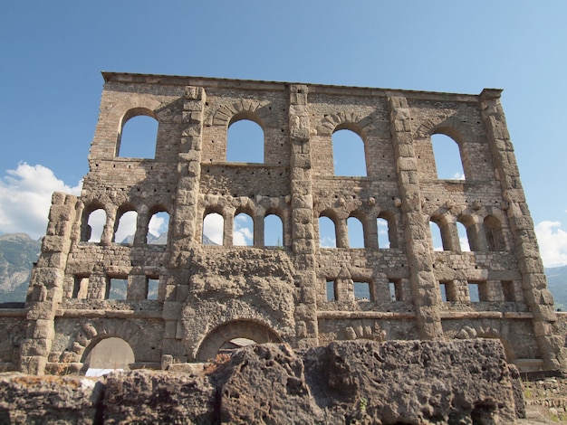 Roman Theatre Aosta