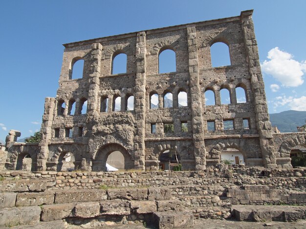 Roman Theatre Aosta