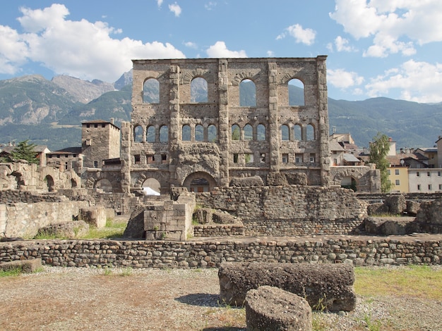 Roman Theatre Aosta