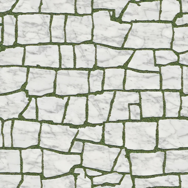 Photo roman travertine granite and marble paving flagstone seamless texture