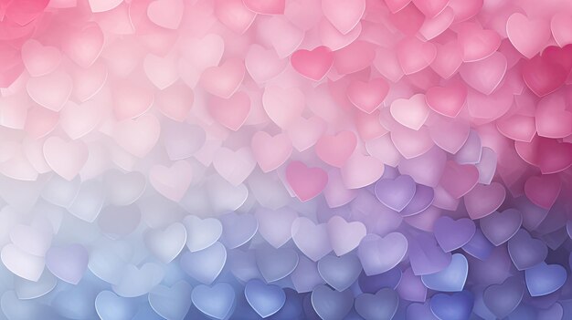 Photo romance gradient love background