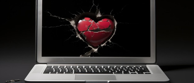 Photo romance love scams concept scammer vs victim