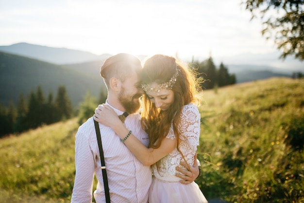 Romance vrouw jongen mooie volwassen