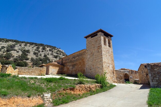 Romanesque church of San Miguel Bordecorex Soria Spain