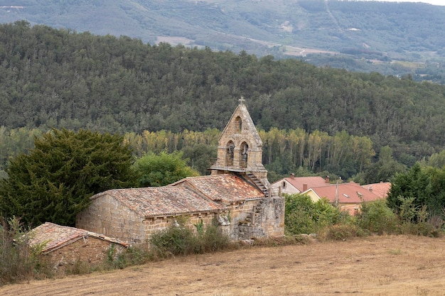 ruijas de valderredible에 있는 로마네스크 양식의 산 페드로 교회