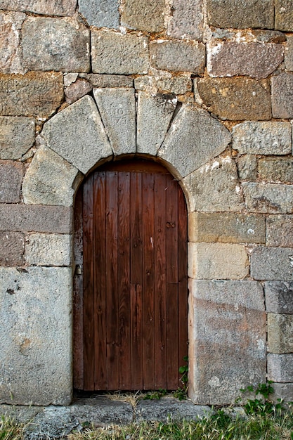 Romanesque church of sanandres in arroyal de los carabeos