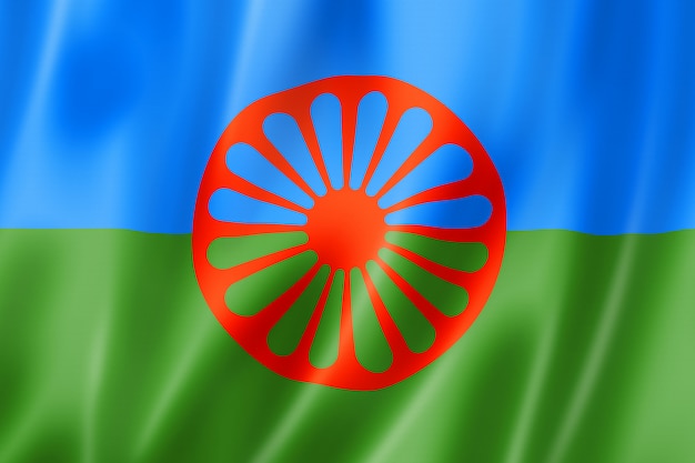 Bandiera etnica dei romani