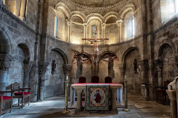 Romanic church of san martin de elines