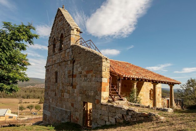 Romanic church of san martin de sobrepenilla