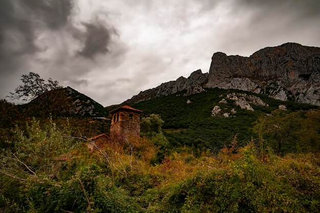 Romanic church of santa maria de lebena