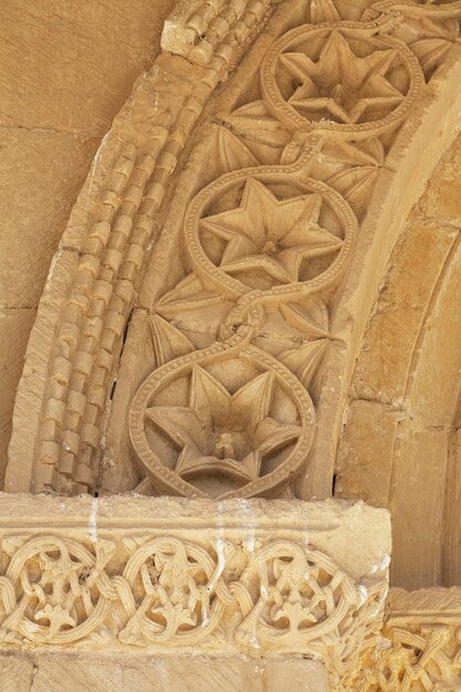 Romanic church of the XII century in the town of Tenzuela