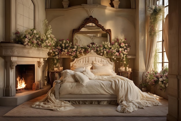 Romantic Bedroom Retreat Interior Design