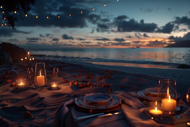 Romantic candlelit dinners on secluded beaches oct