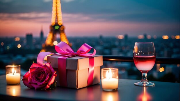 Romantic Date in Paris