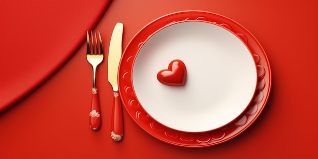 Romantic dinner concept valentine day or proposal background