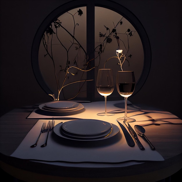 Romantic Dinner Tables