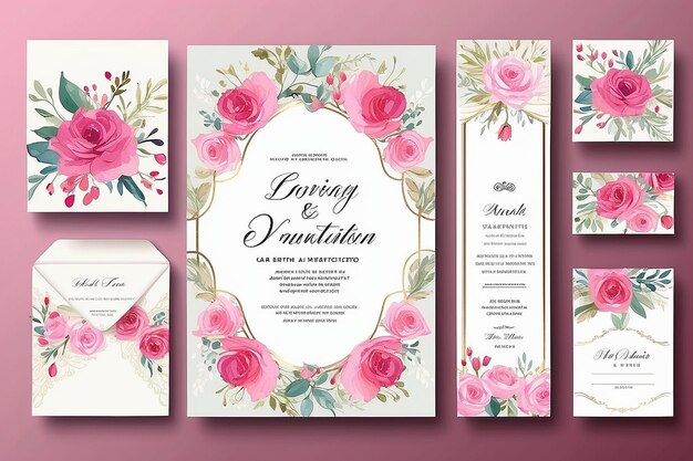 Photo romantic invitation wedding marriage bridal birthday valentines day