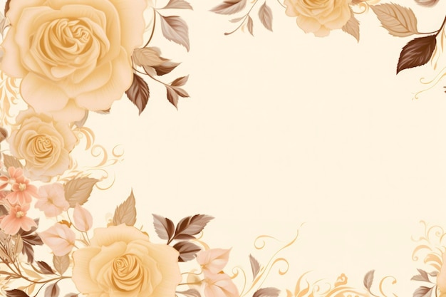 Romantic mix color rose pattern HD wallpaper background