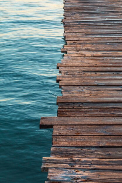 Photo romantic pier at muro beach