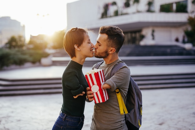 Romantic relationship between disabled young woman born without arms and her disabled boyfriend.