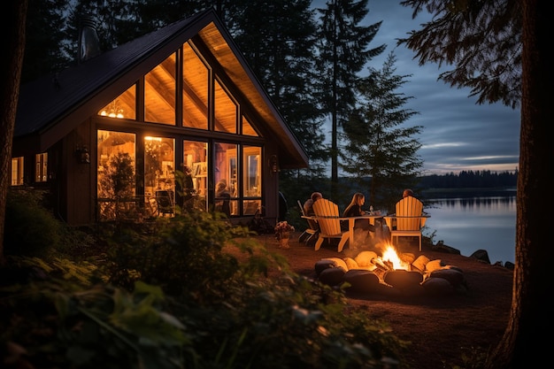 Romantic_Retreat_Campfire_Cabin