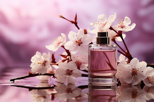 Romantic Sakura Dreams Pink Blossoms Mockup