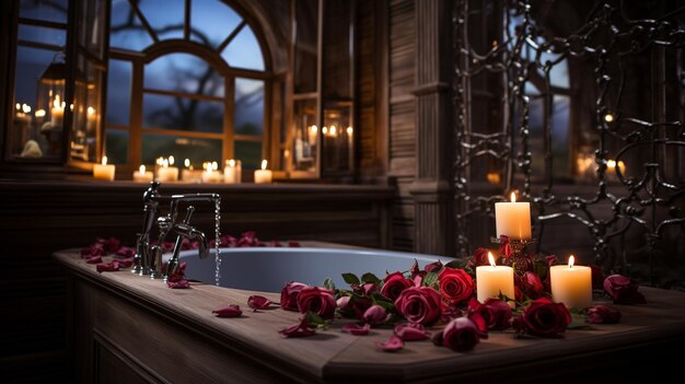 Romantic spa