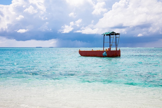 Romantic tropical island nature ocean lanscape