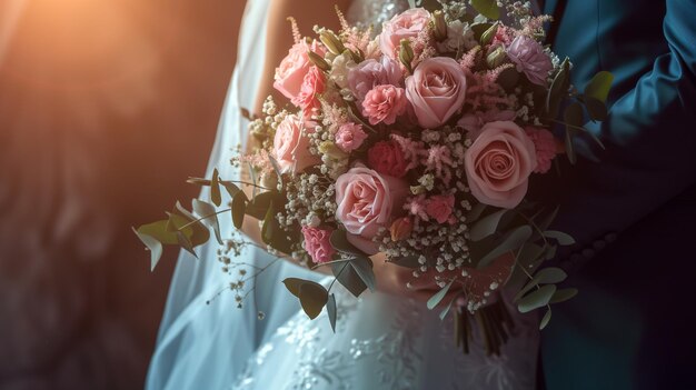 ロマンチックな結婚式の装飾 高速写真