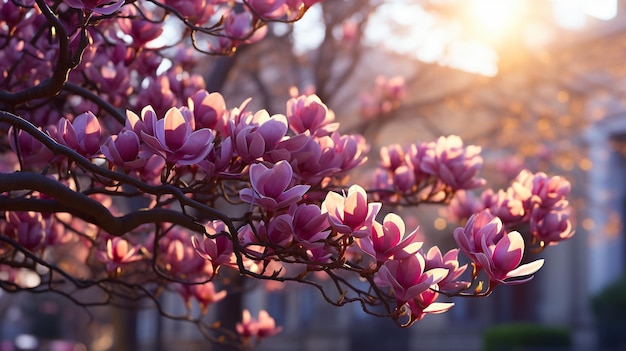 romantisch bloem HD 8k behang Stock Fotografisch beeld