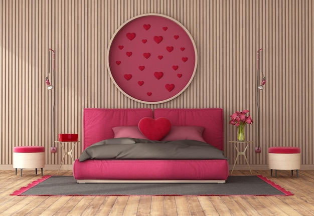 Romantische suite voor Valentijnsdag