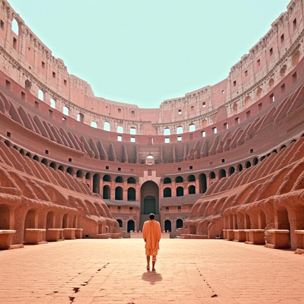 Foto roma e il colosseo