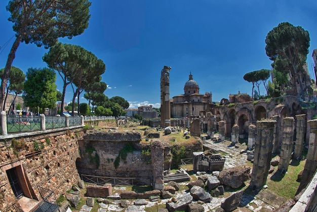 Rome Fori Imperiali view