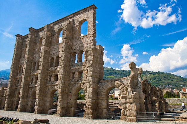 Romeins theater in Aosta